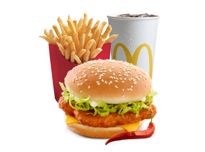 Spicy McChicken Large Meal