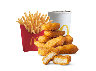 McNuggets Nine Pieces Large Meal