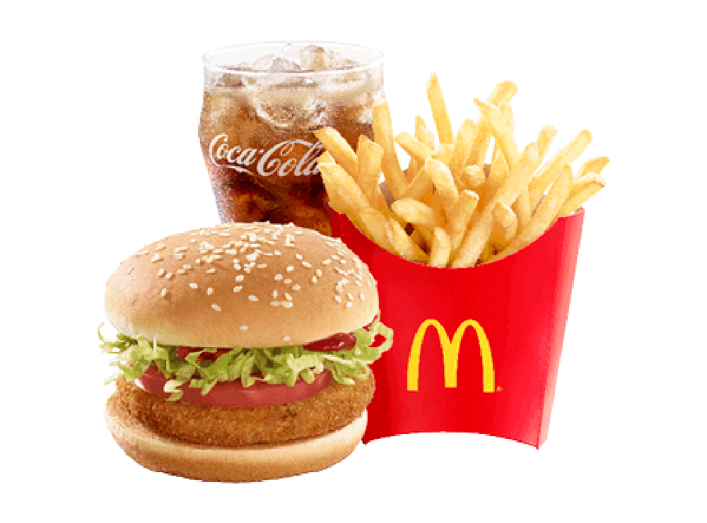 Veggie Burger Meal