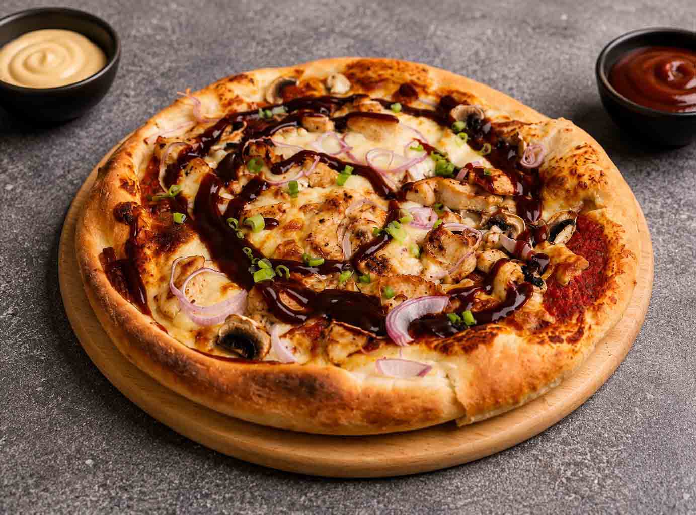 Medium BBQ Chicken Pizza