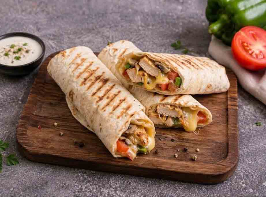 tawouk chicken Roll