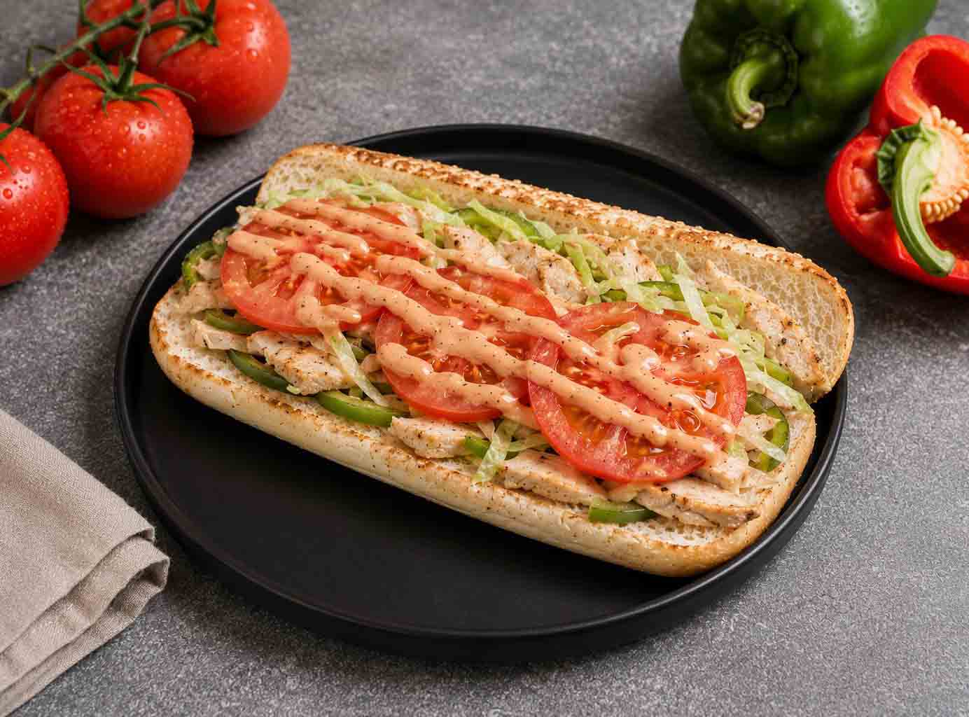 Chicken Melt Sub