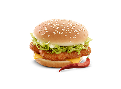 Spicy McChicken Burger