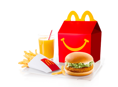 Happy Meal Chicken Burger