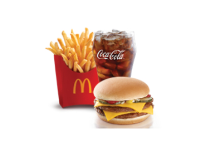 Double Cheeseburger Meal